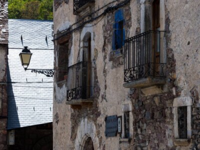 Un très pitorresque village dans les Pyrénées Espagnols
