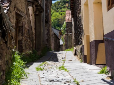 Le village de Gistain dans les Pyrénées Espagnols