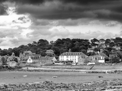 Port Blanc, Le grand Hôtel sur la baie