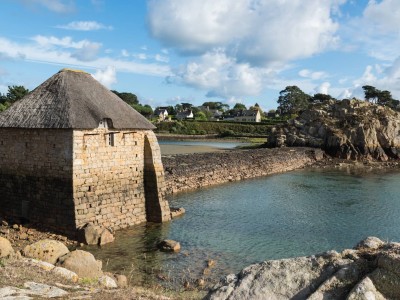 Ile de Bréhat, le Moulin à marée du Birlot