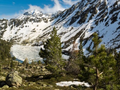 Parc du Néouvielle, Les Laquettes encore sous la glace mais plus pour longtemps