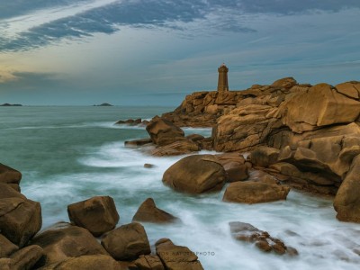 Ploumanach, une pose longue sur le phare